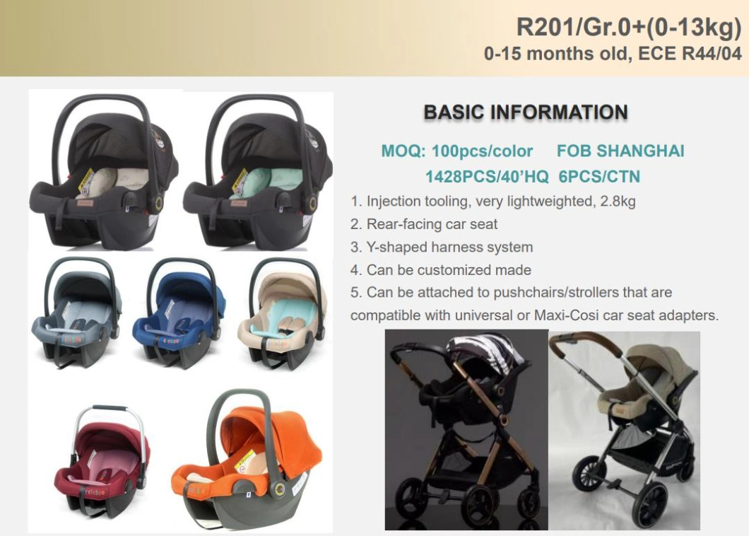 ECE R129/Isize Gr. 3 (135-150CM, 7-12YEARS) Baby/Child Safety Car Booster Seat with Isofix