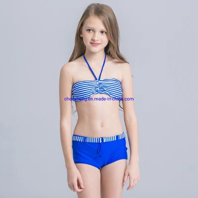 Costume da bagno per bambini per adolescenti, bikini, all'ingrosso, moda estiva, costumi da bagno, ragazze carine, costume da bagno arcobaleno, costume da bagno